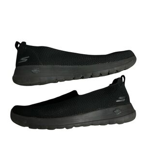 Skechers Black Slip-On Shoes 9.5